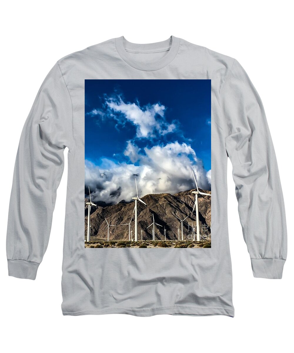 Photography Long Sleeve T-Shirt featuring the photograph Palm Springs by Chris Tarpening