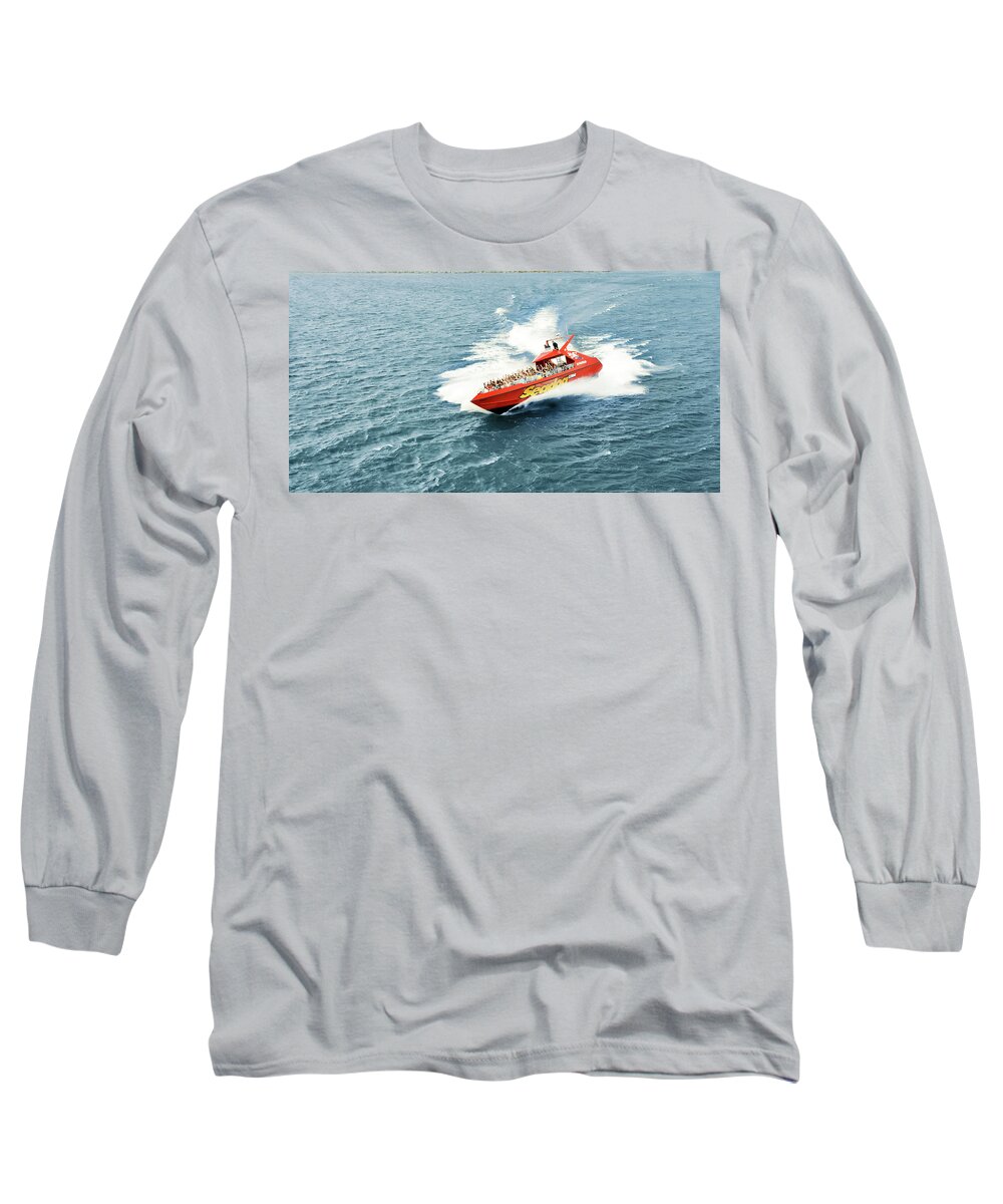 Chicago Long Sleeve T-Shirt featuring the photograph A004_c010_090730 by Lori Strock