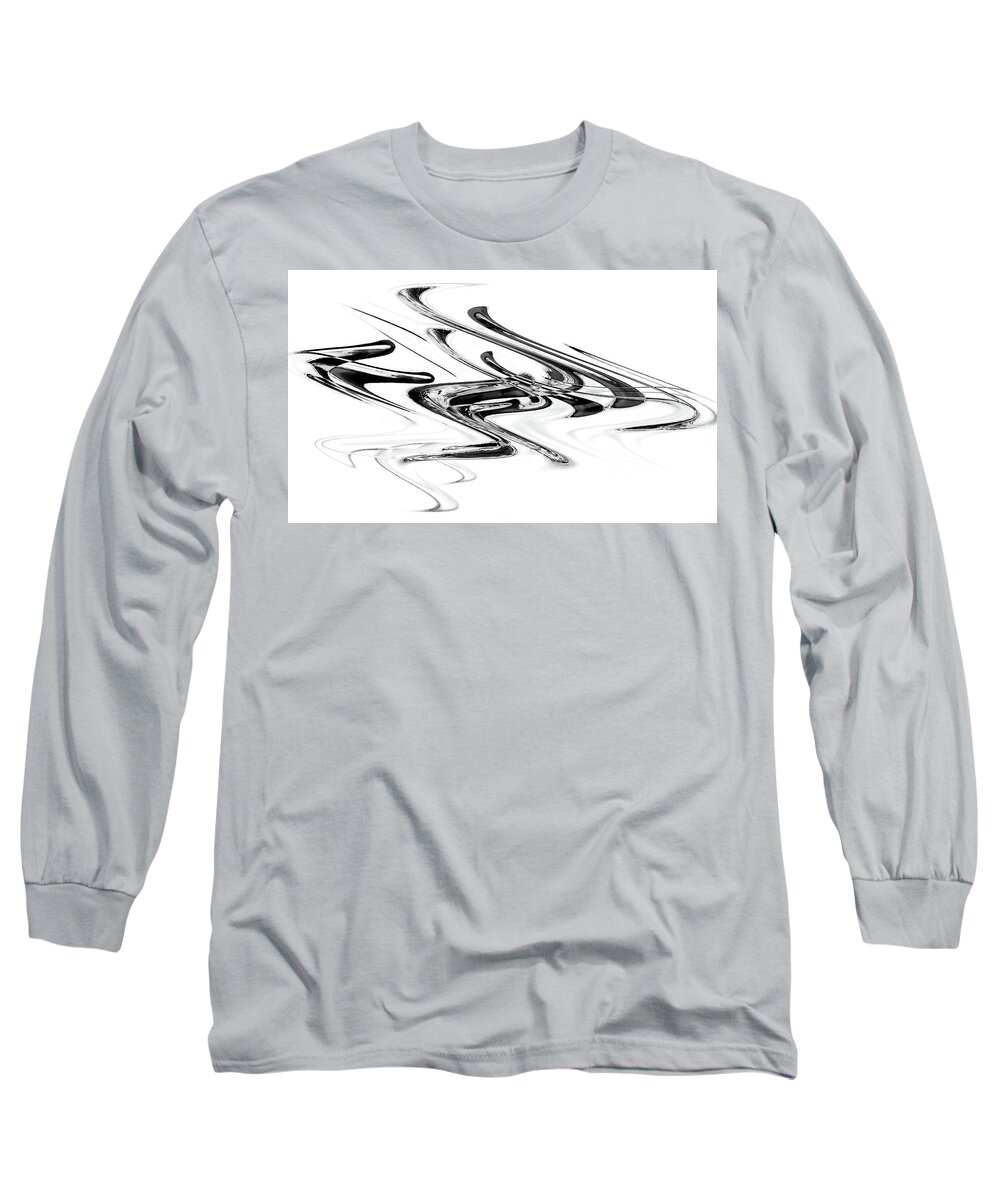 Abstract Long Sleeve T-Shirt featuring the photograph Ambiguity III by Robert Mitchell