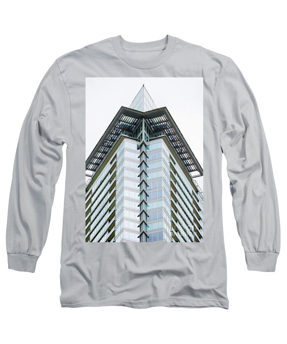 Arrowhead Long Sleeve T-Shirt featuring the photograph Arrowhead Architecture by Chris Dutton