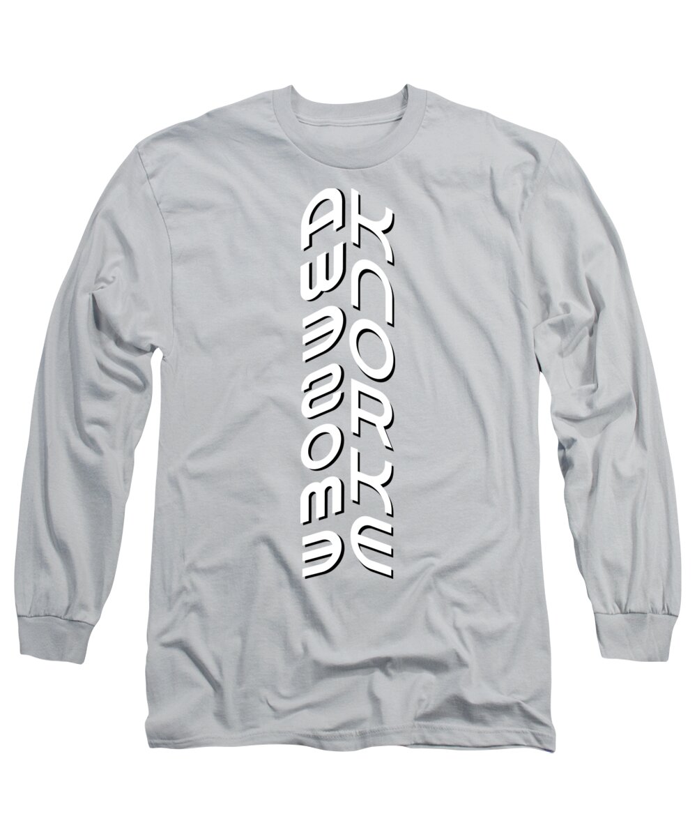 Knorke Long Sleeve T-Shirt featuring the digital art Awesome Knorke Cornered by Stan Magnan