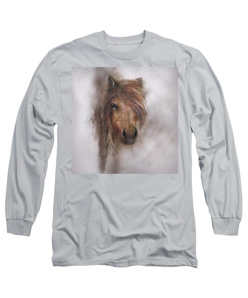Fineartamerica.com Long Sleeve T-Shirt featuring the painting Blessings by Jackie Flaten