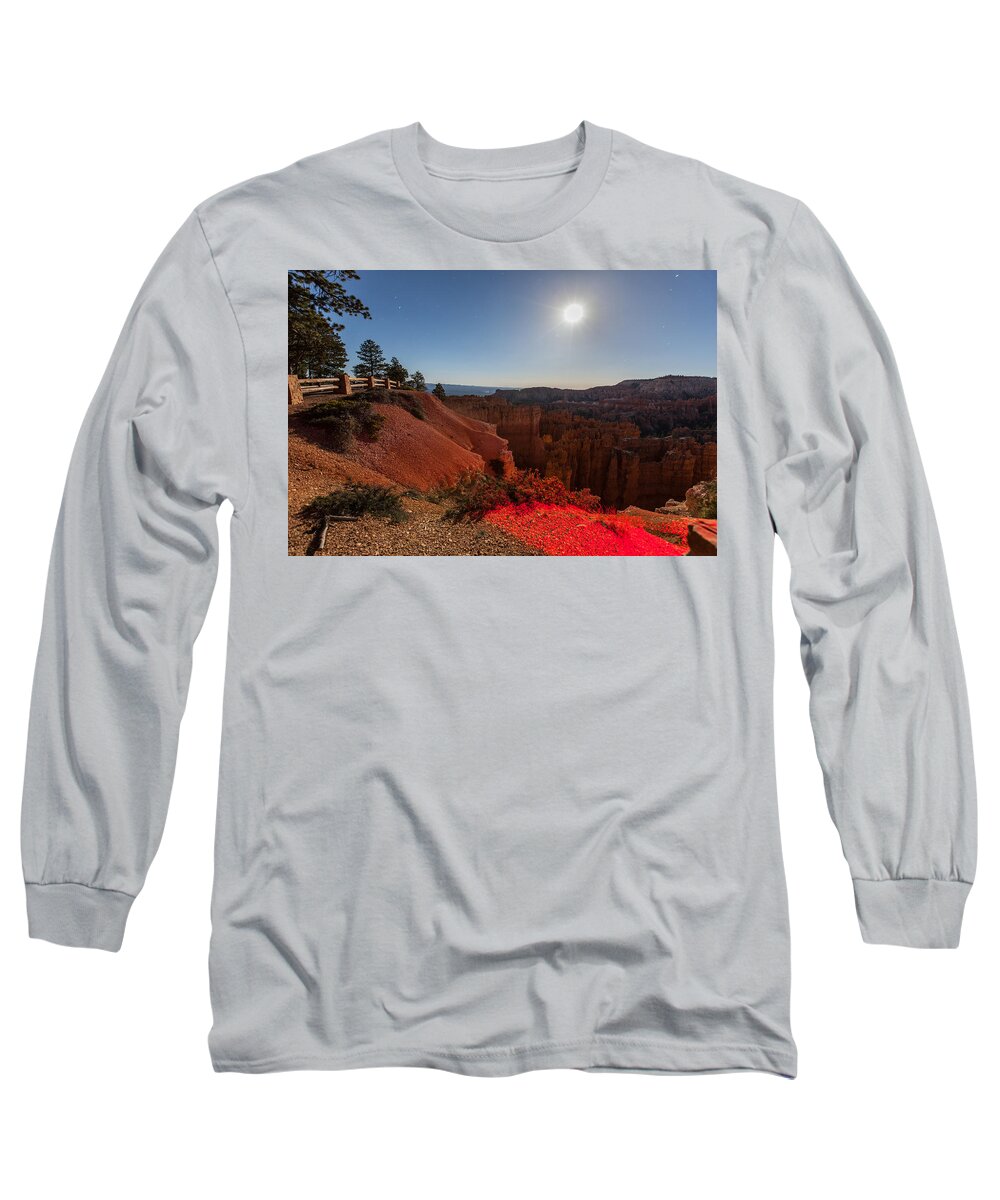 Landscape Long Sleeve T-Shirt featuring the photograph Bryce 4456 by Michael Fryd