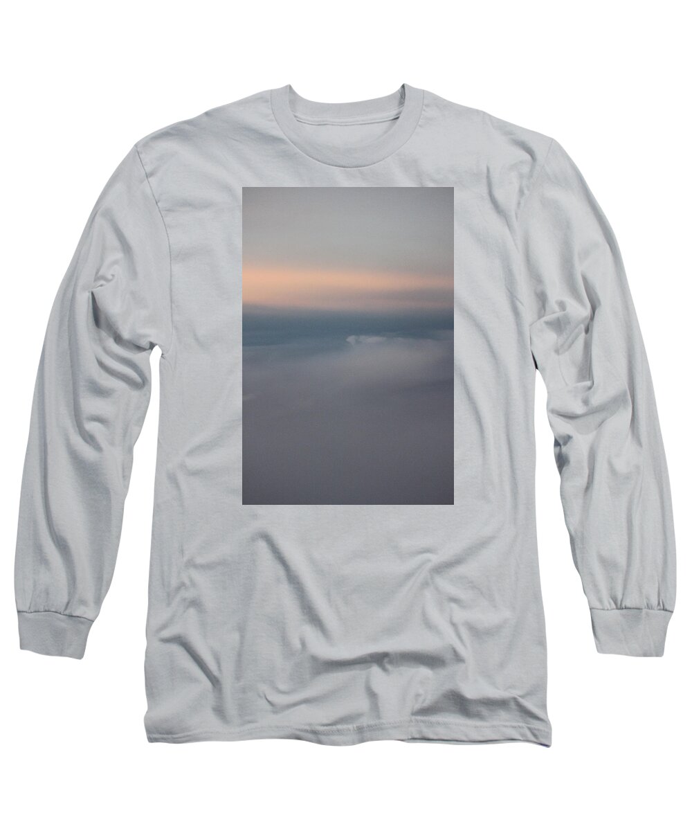 Photograph; Giclee Long Sleeve T-Shirt featuring the photograph Cloud Abstract II by Suzanne Gaff