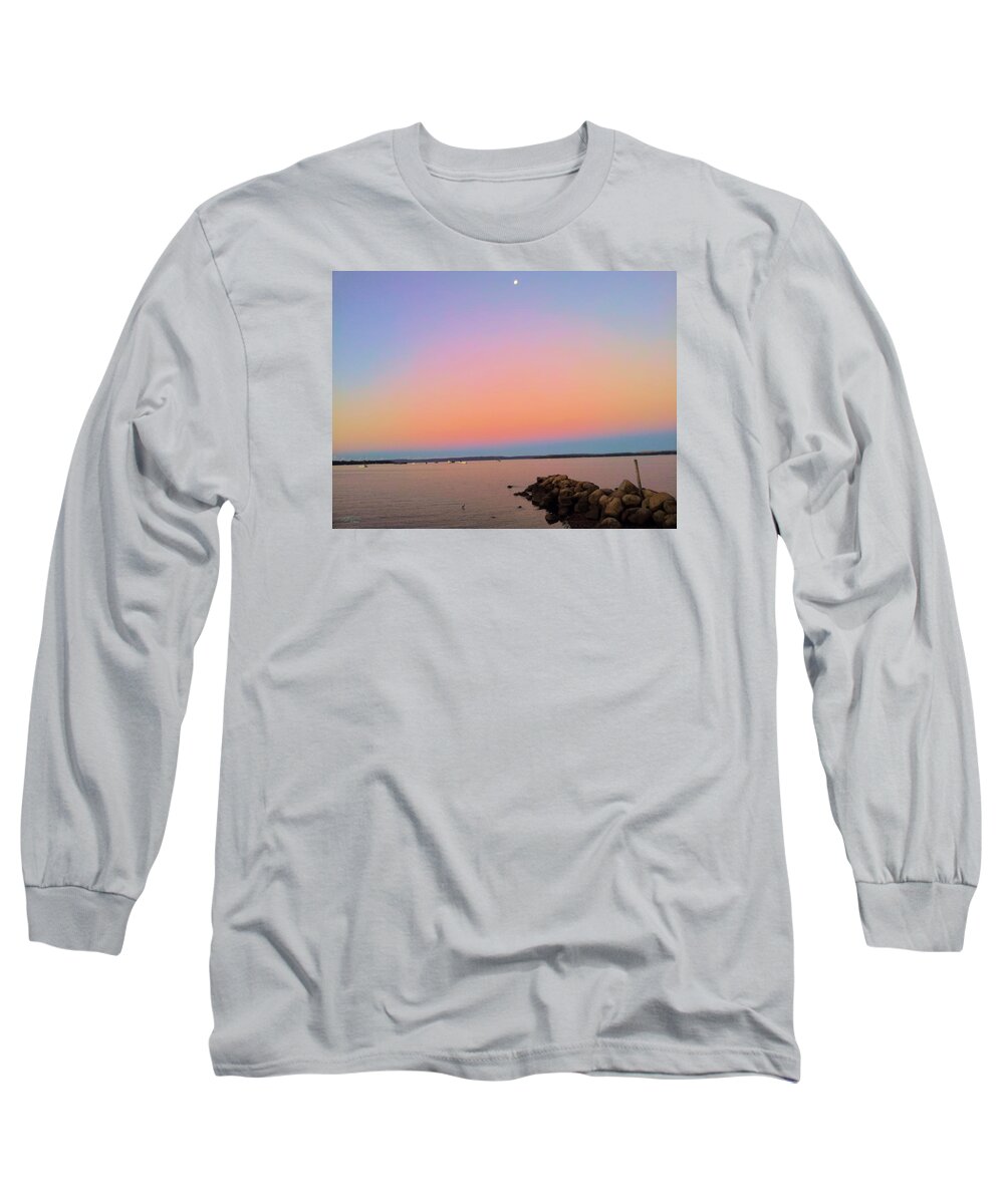 Landscape Long Sleeve T-Shirt featuring the photograph Colourful Sky by Michael Blaine