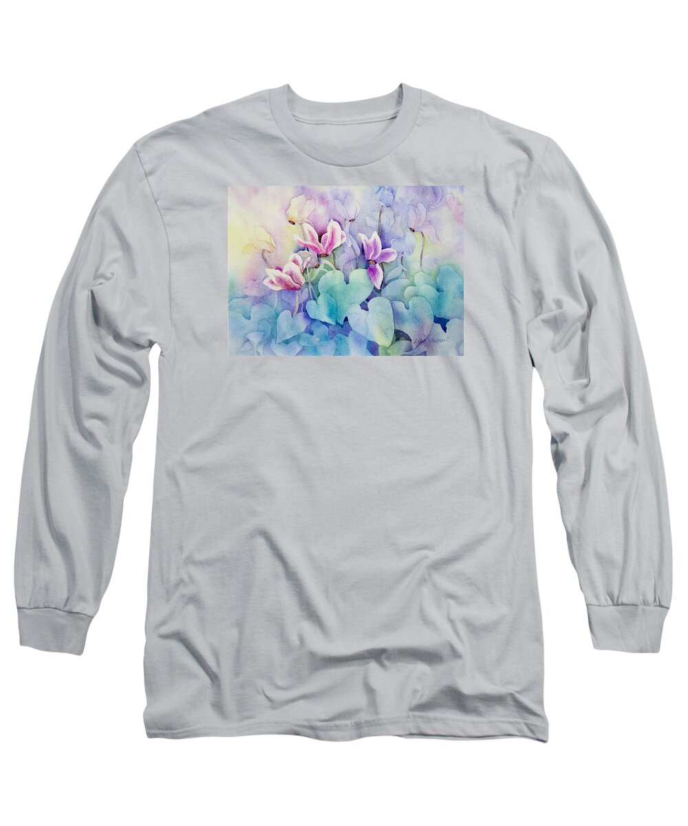 Giclee Long Sleeve T-Shirt featuring the painting Daydreams by Lisa Vincent