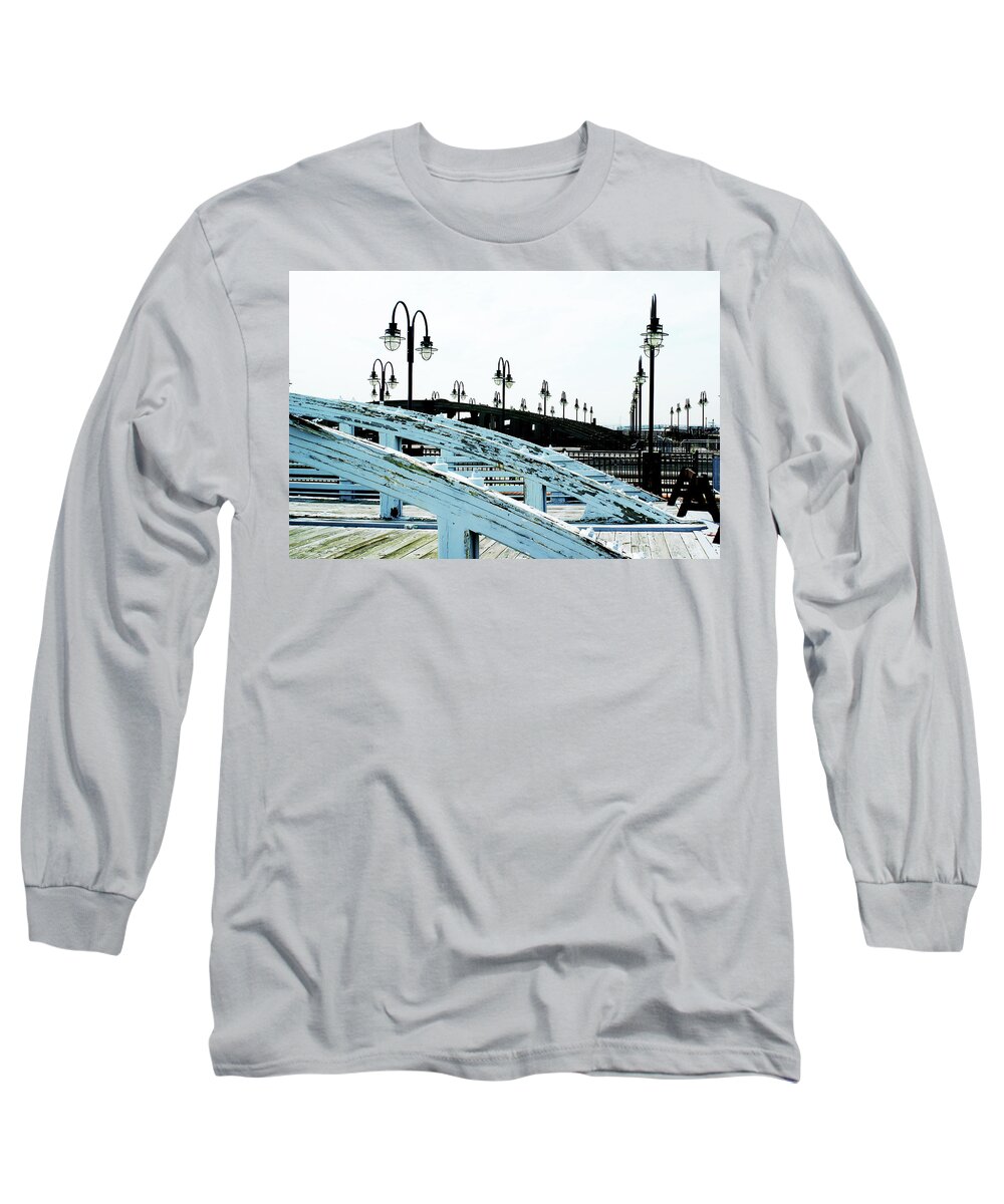 Dock Long Sleeve T-Shirt featuring the photograph Dock #1873 by Raymond Magnani