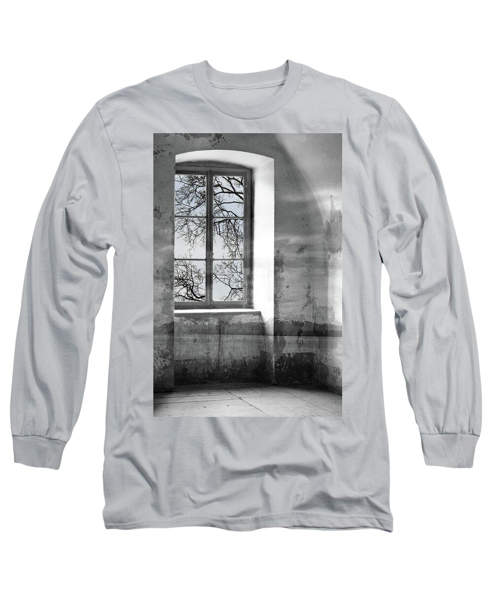 Emptiness Long Sleeve T-Shirt featuring the photograph Emptiness by Munir Alawi