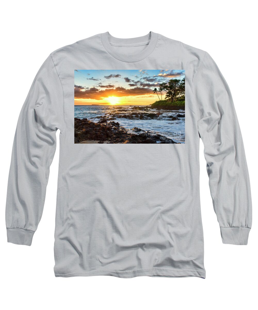 Find Long Sleeve T-Shirt featuring the photograph Find Your Beach 2 by Eddie Yerkish