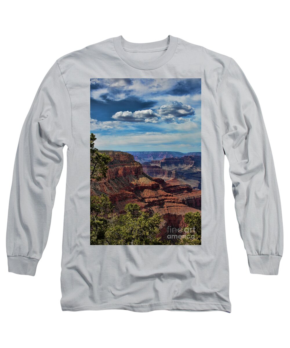 Grand Canyon Long Sleeve T-Shirt featuring the photograph Gc 34 by Chuck Kuhn