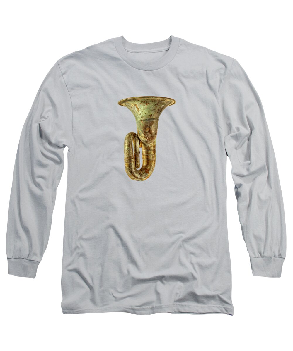 Antique Long Sleeve T-Shirt featuring the photograph Green Horn Up by YoPedro