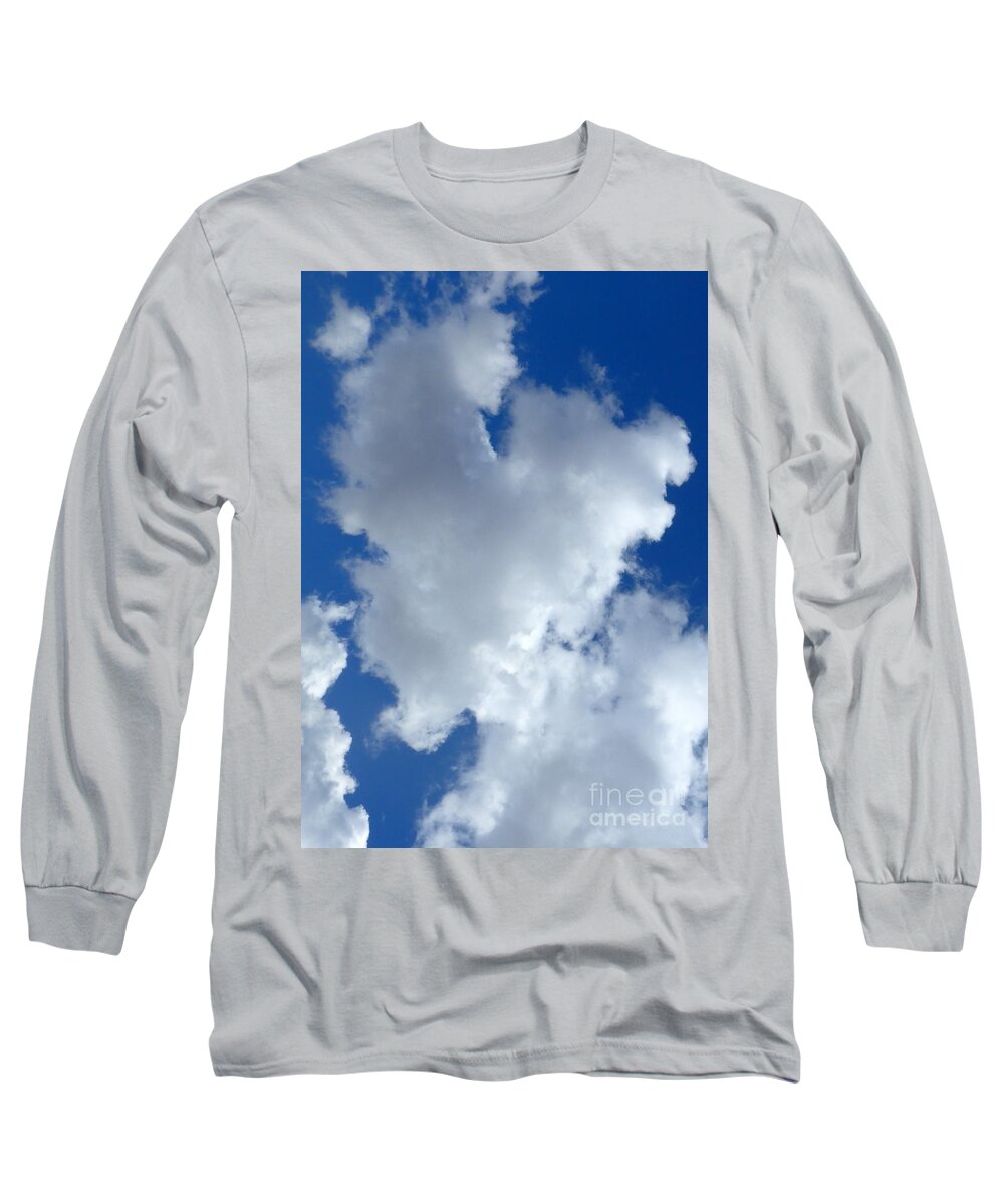Sedona Long Sleeve T-Shirt featuring the photograph Heart Cloud Sedona Sky by Mars Besso