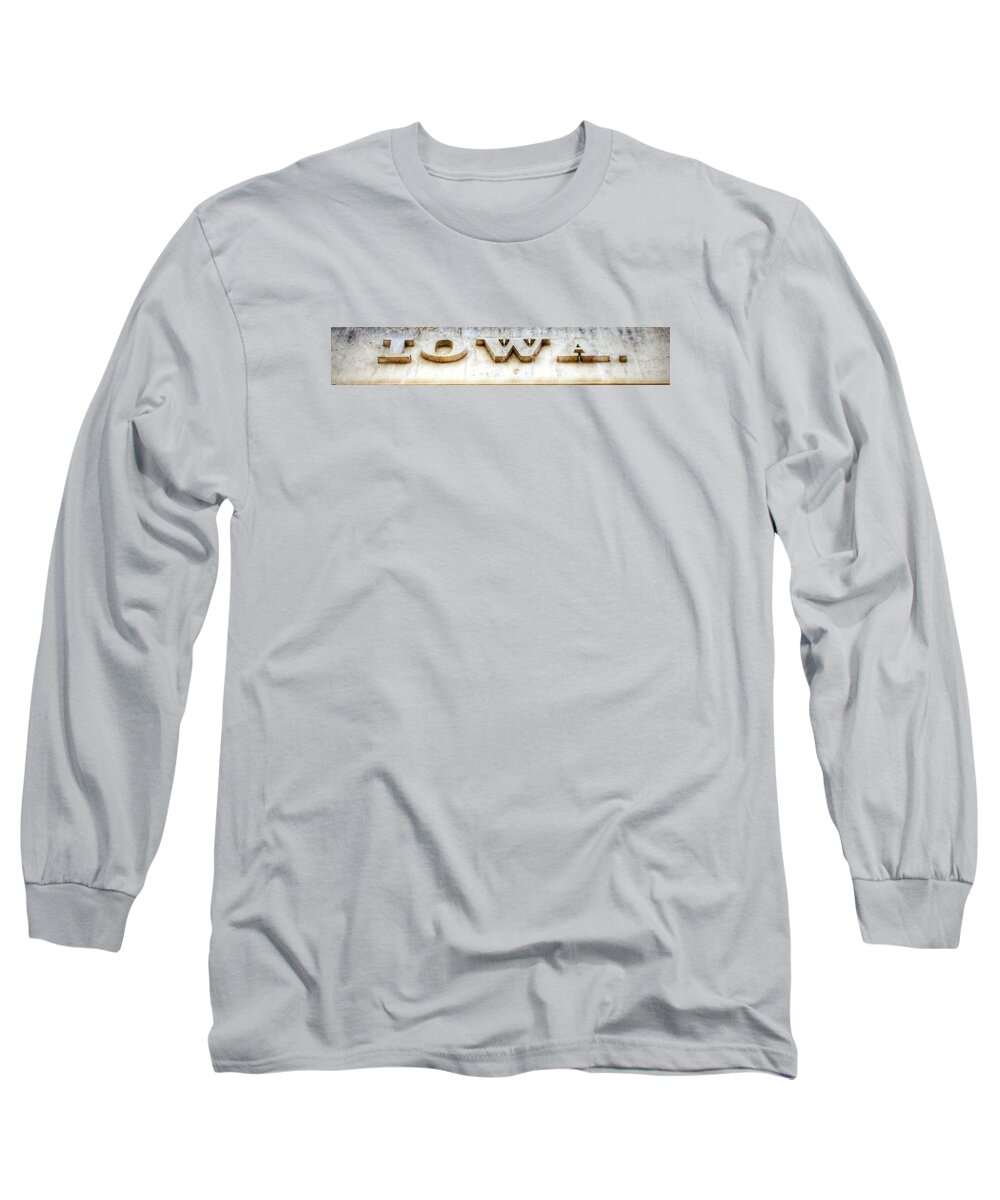 Iowa Long Sleeve T-Shirt featuring the photograph Iowa. by Jame Hayes
