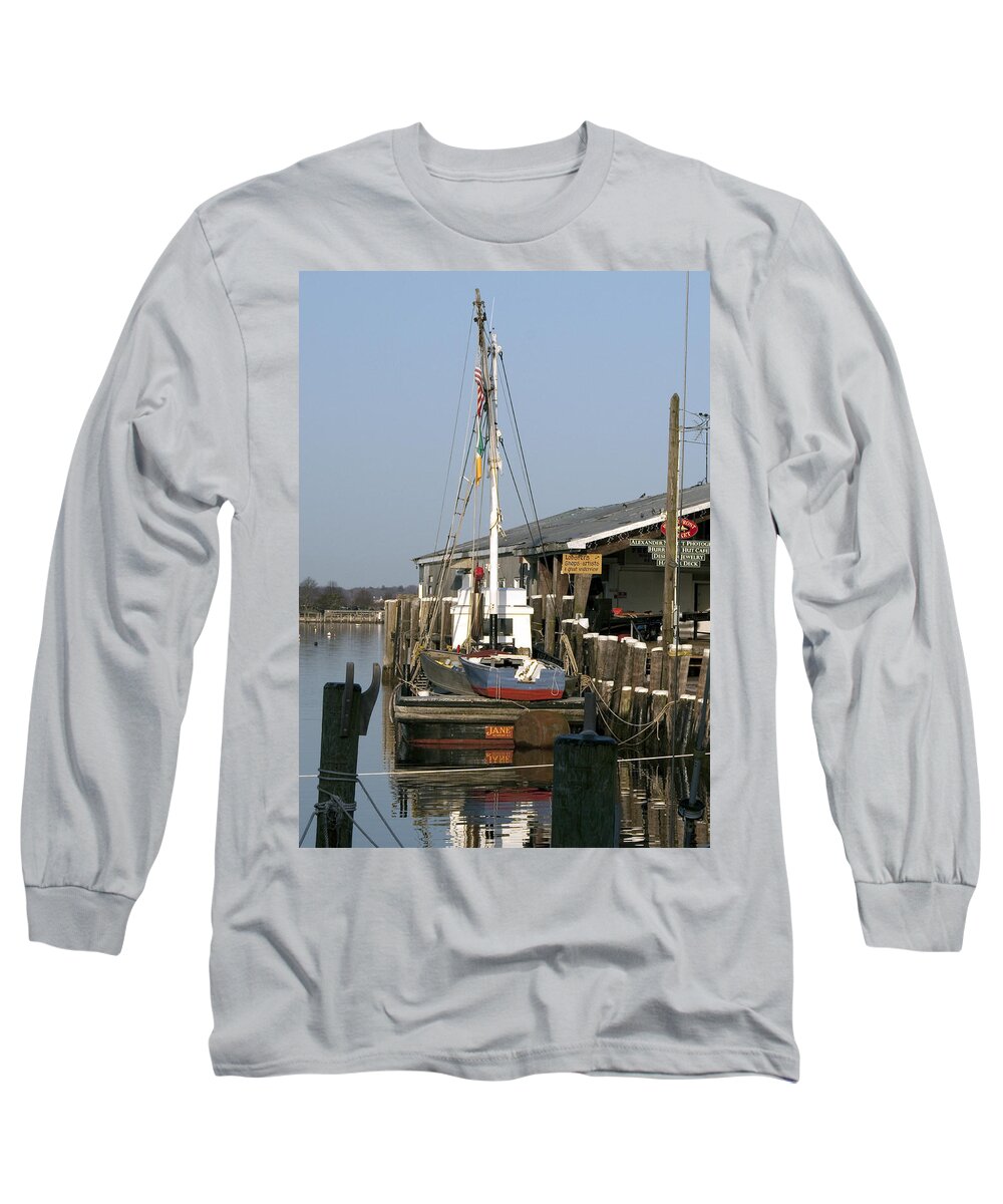 Boat Long Sleeve T-Shirt featuring the photograph Janet by Steven Natanson