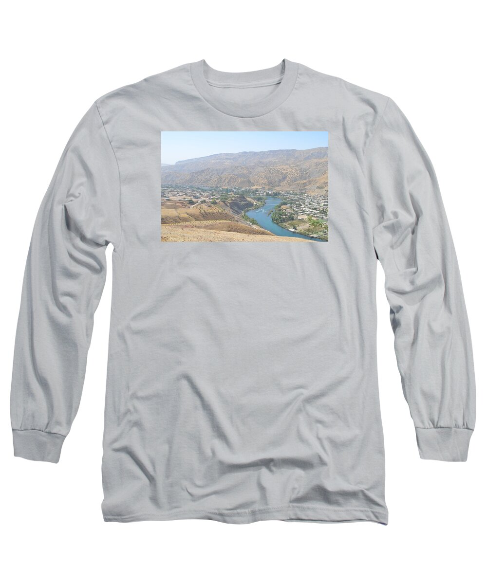 Lake Long Sleeve T-Shirt featuring the photograph Lake Dukan3 by Magdalena Frohnsdorff
