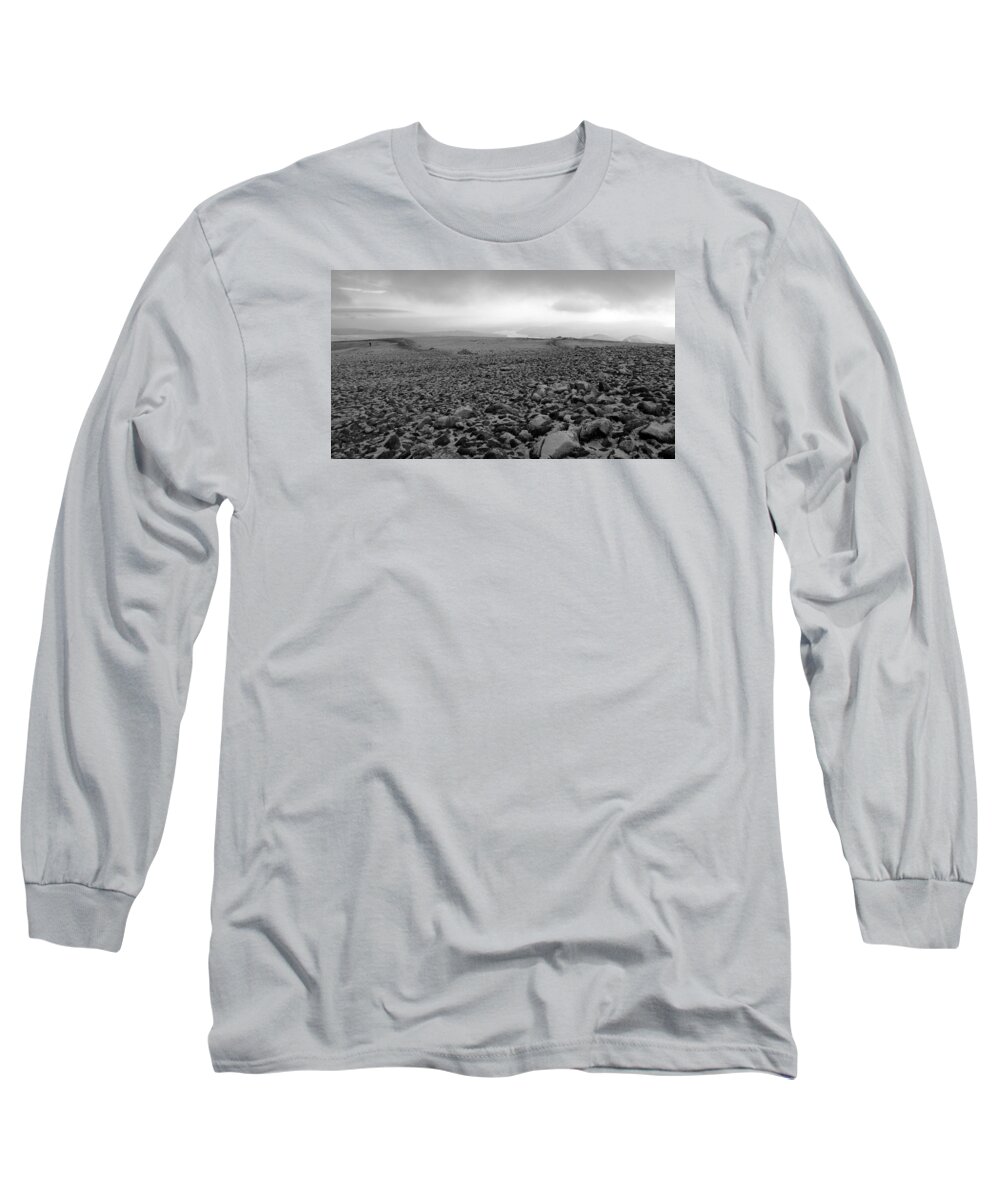 World Long Sleeve T-Shirt featuring the photograph Lonely places in the world by Lukasz Ryszka