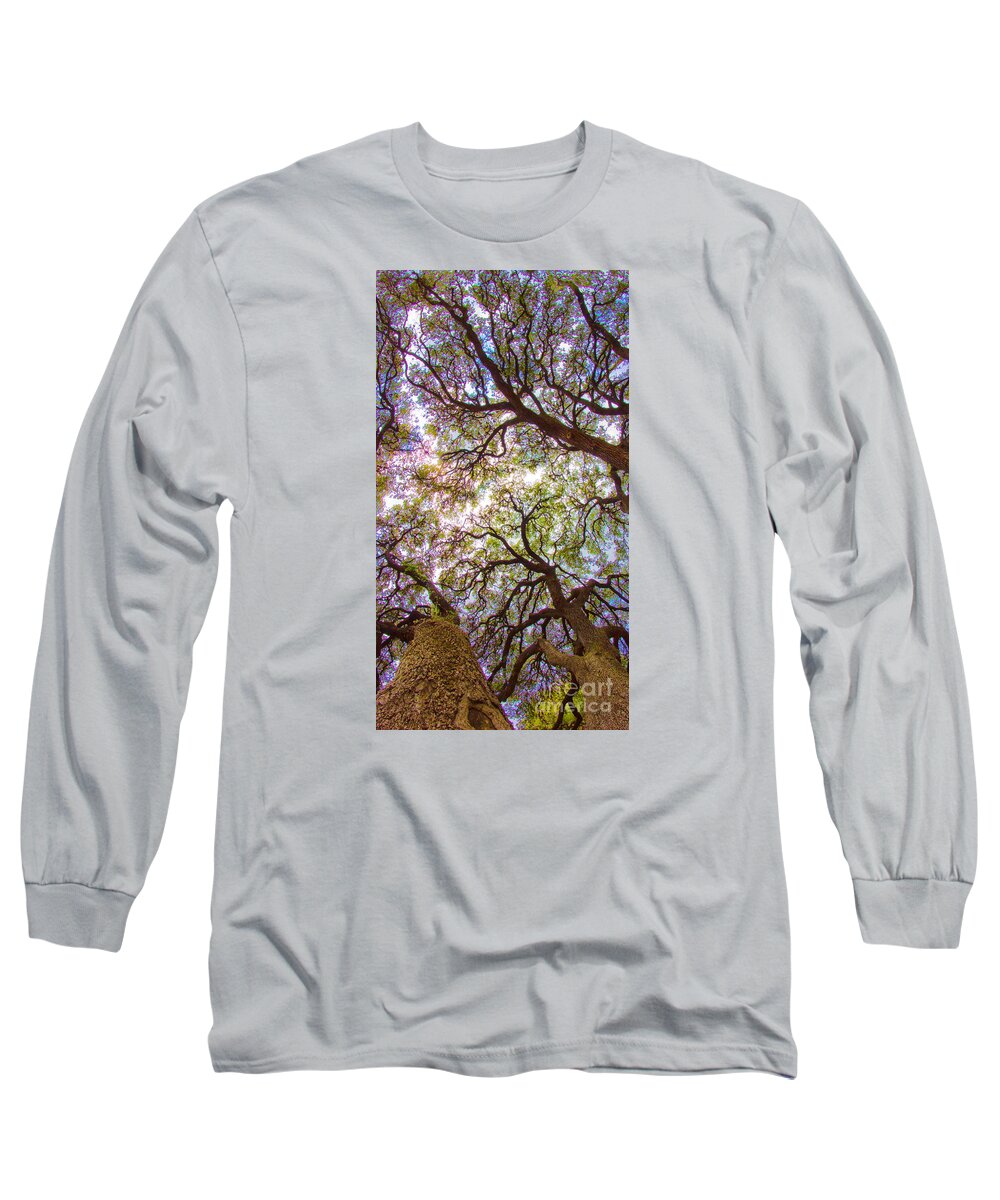 Michael Tidwell Photography Long Sleeve T-Shirt featuring the photograph Magic Canopy by Michael Tidwell