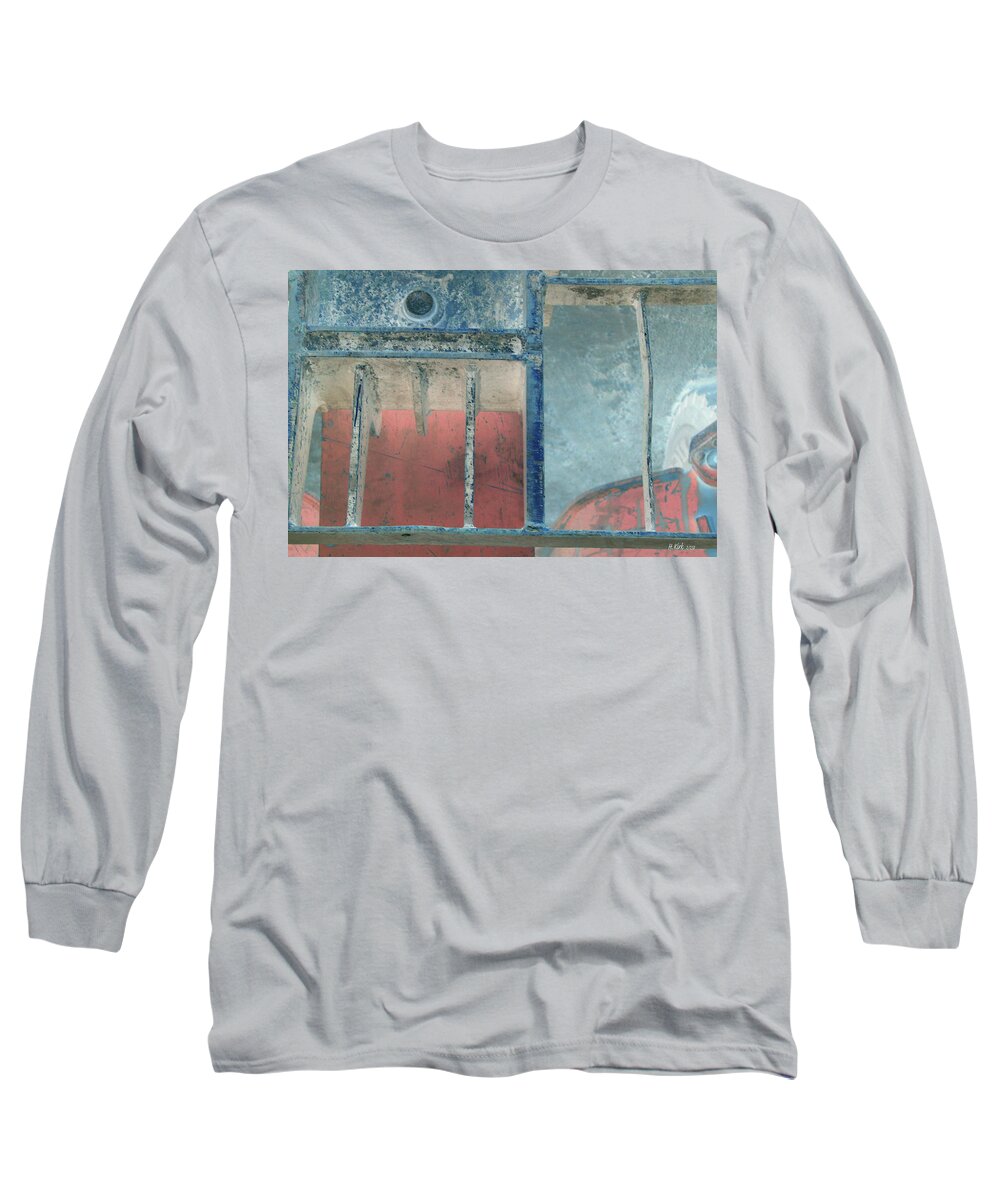 Photo Long Sleeve T-Shirt featuring the photograph Missing Middle Bar Left Flipped Horizontal by Heather Kirk