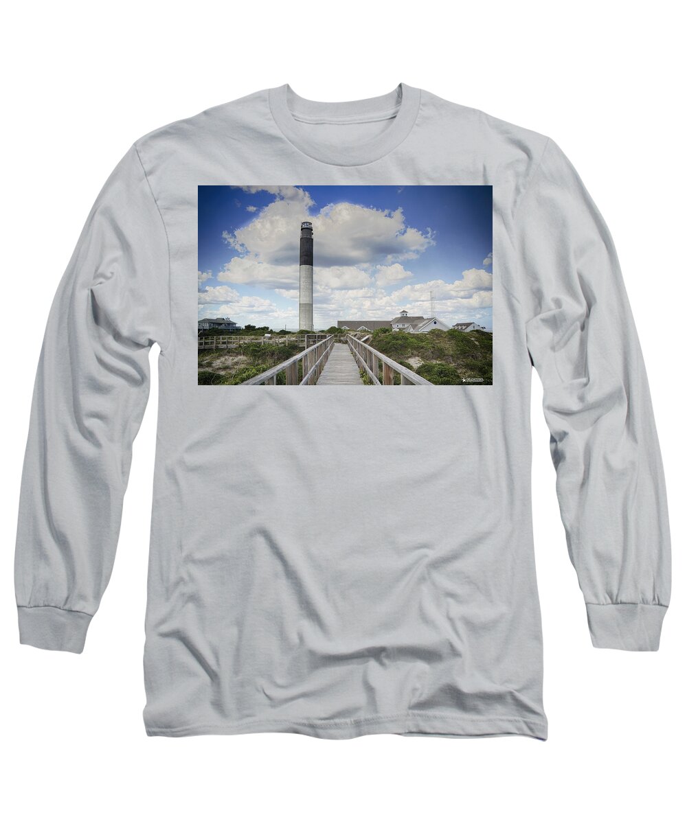 Oak Island Lighthouse Print Long Sleeve T-Shirt featuring the photograph Oak Island Lighthouse by Phil Mancuso