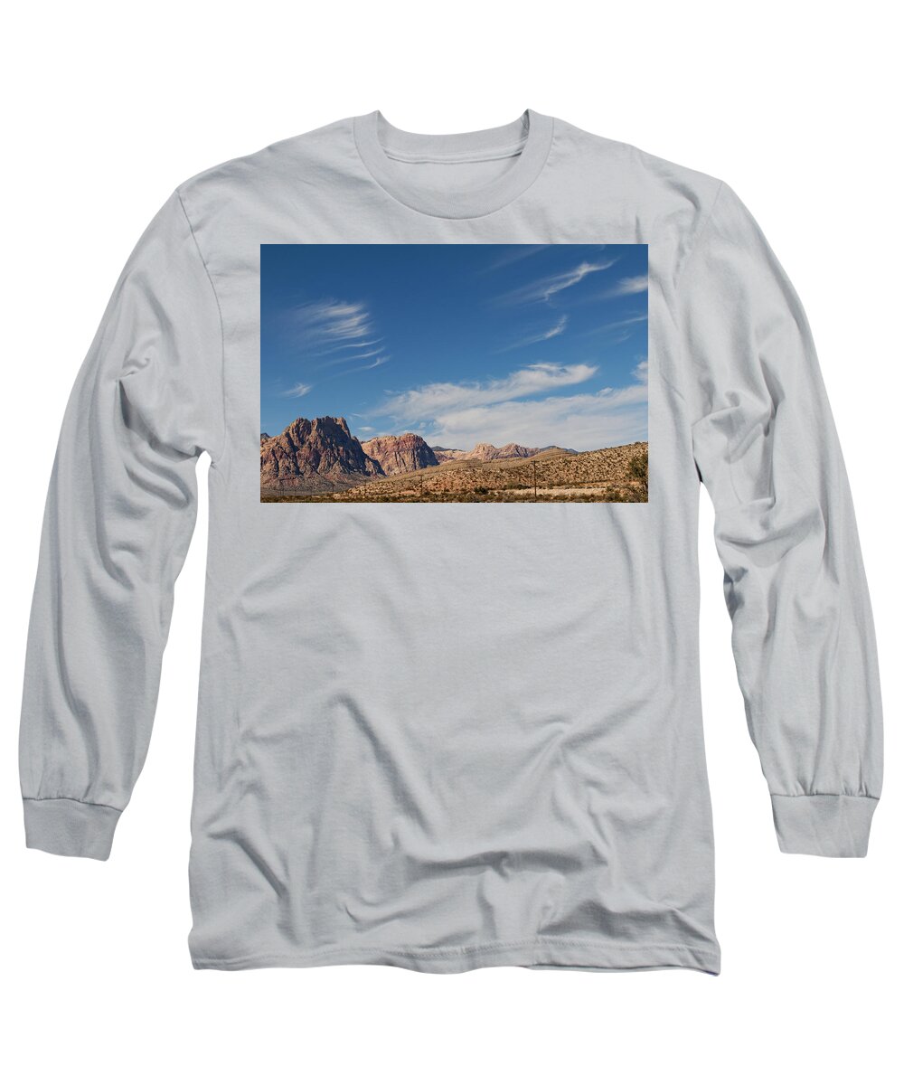  Long Sleeve T-Shirt featuring the photograph Old West Poles by Carl Wilkerson