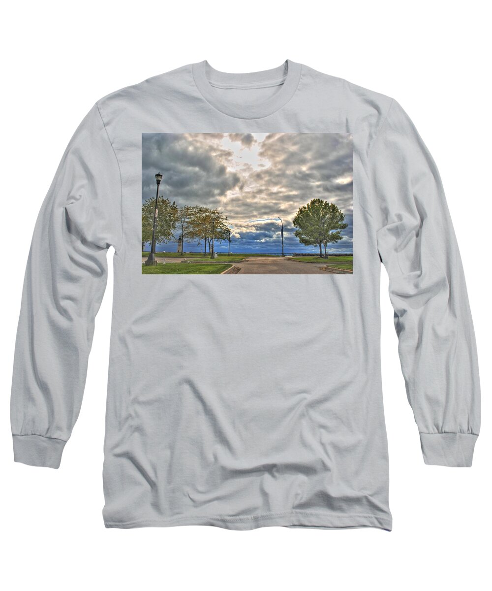  Long Sleeve T-Shirt featuring the photograph Open Heavens by Michael Frank Jr