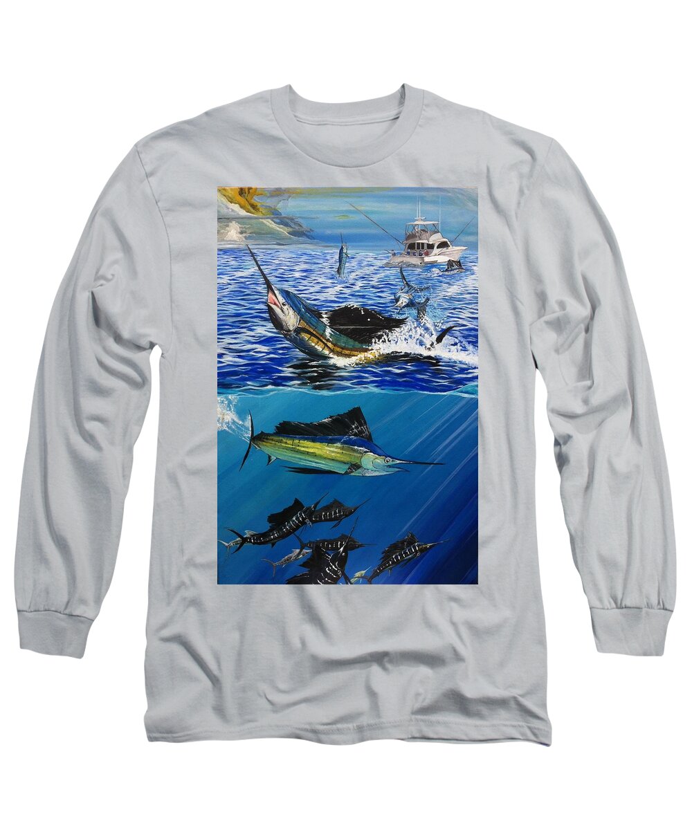 Sailfish in Costa Rica Long Sleeve T-Shirt