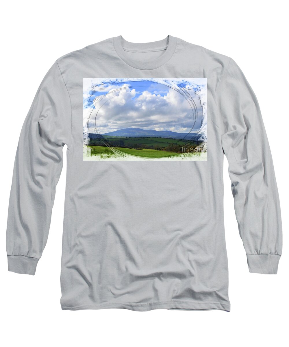 Slievenamon Long Sleeve T-Shirt featuring the photograph Slievenamon - The Mountain of the Women by Joe Cashin