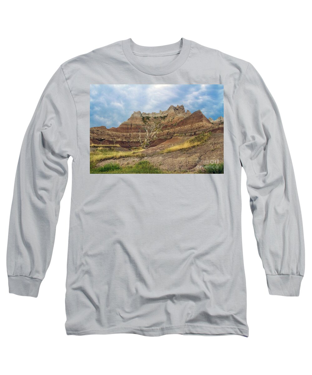 Photography Long Sleeve T-Shirt featuring the photograph Slow Erosion by Karen Jorstad