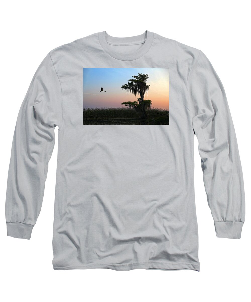 Tree Long Sleeve T-Shirt featuring the photograph St Augustine Morning by Robert Och