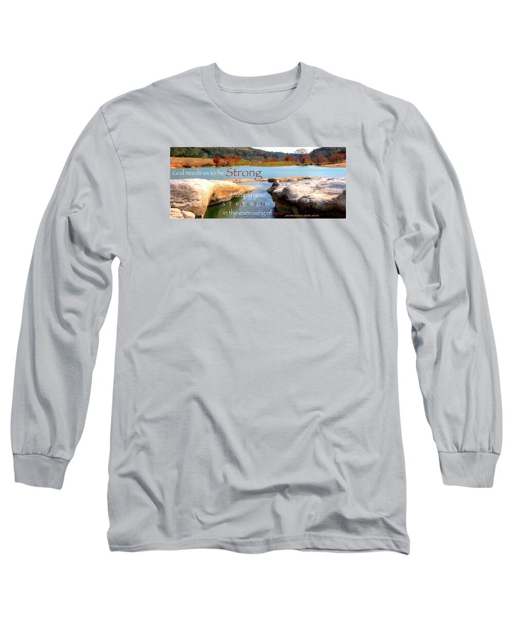  Long Sleeve T-Shirt featuring the photograph Strength Multiplied by David Norman