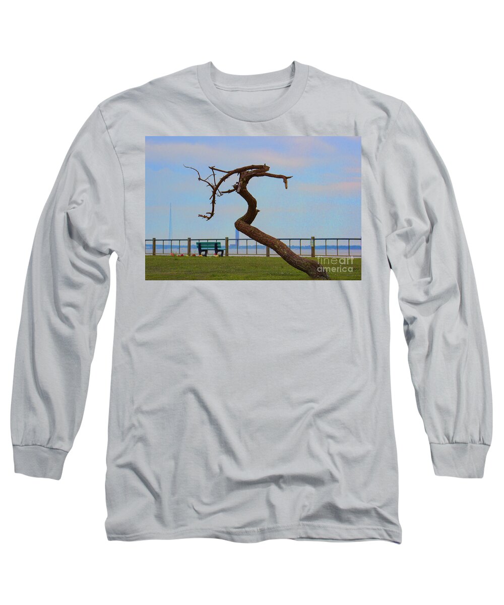 Tree Long Sleeve T-Shirt featuring the photograph The Lone Tree by Roberta Byram