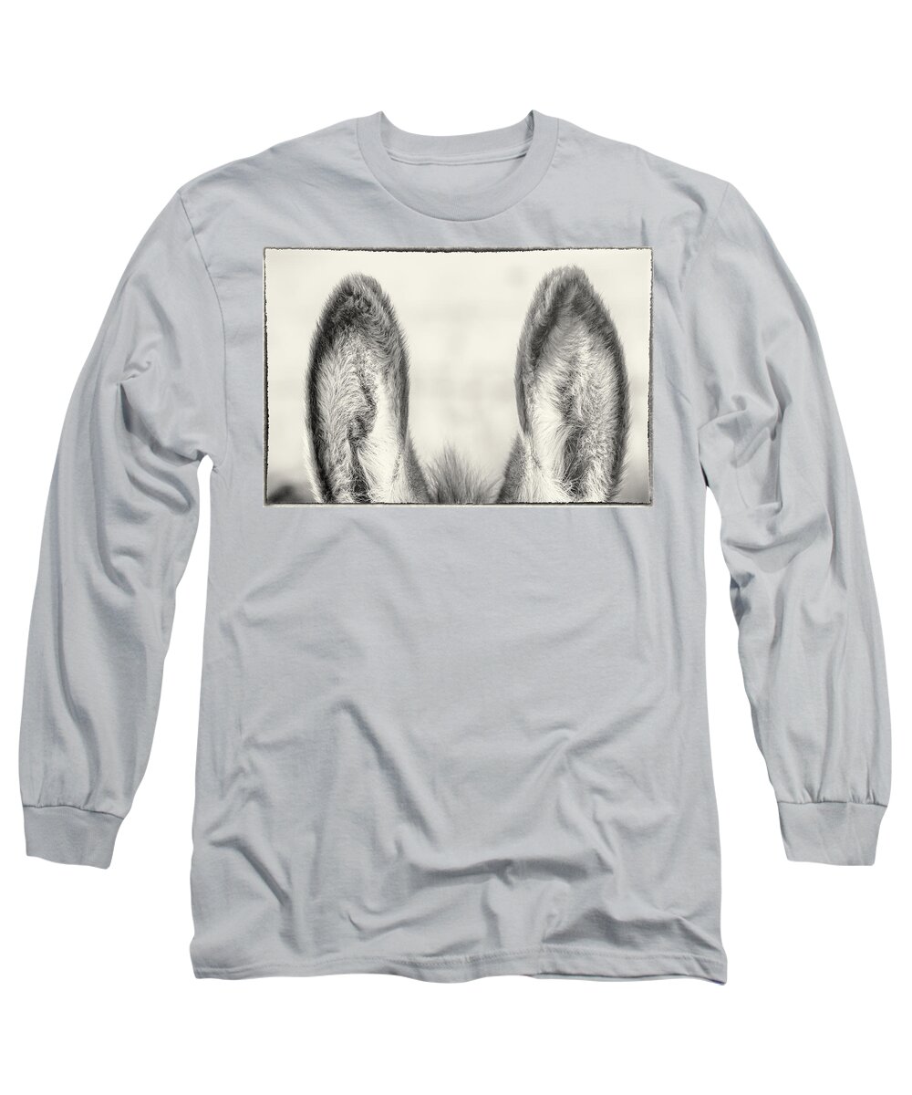 Ears Long Sleeve T-Shirt featuring the photograph Those EARS by Jennifer Grossnickle
