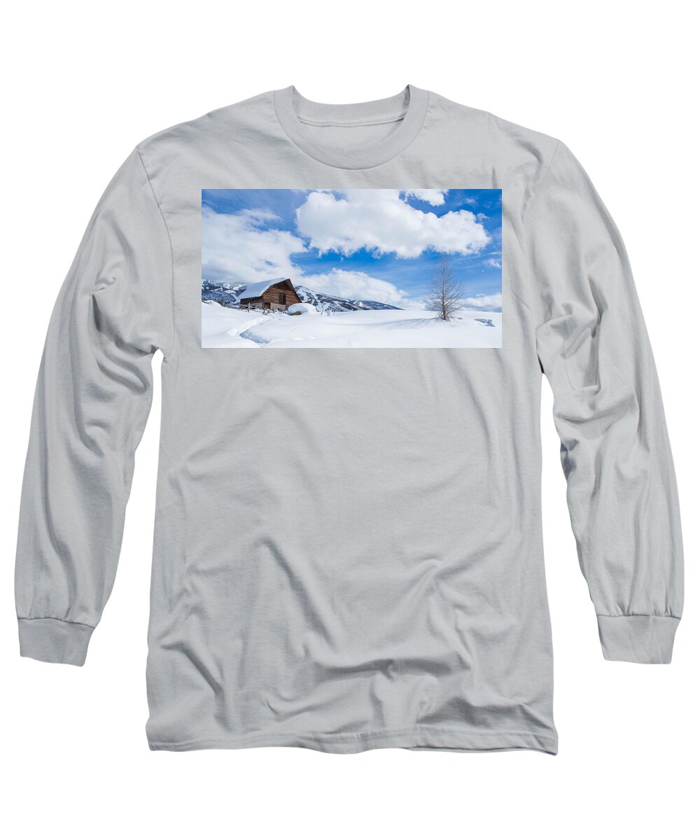Mountain Long Sleeve T-Shirt featuring the photograph YeeHawww by Sean Allen
