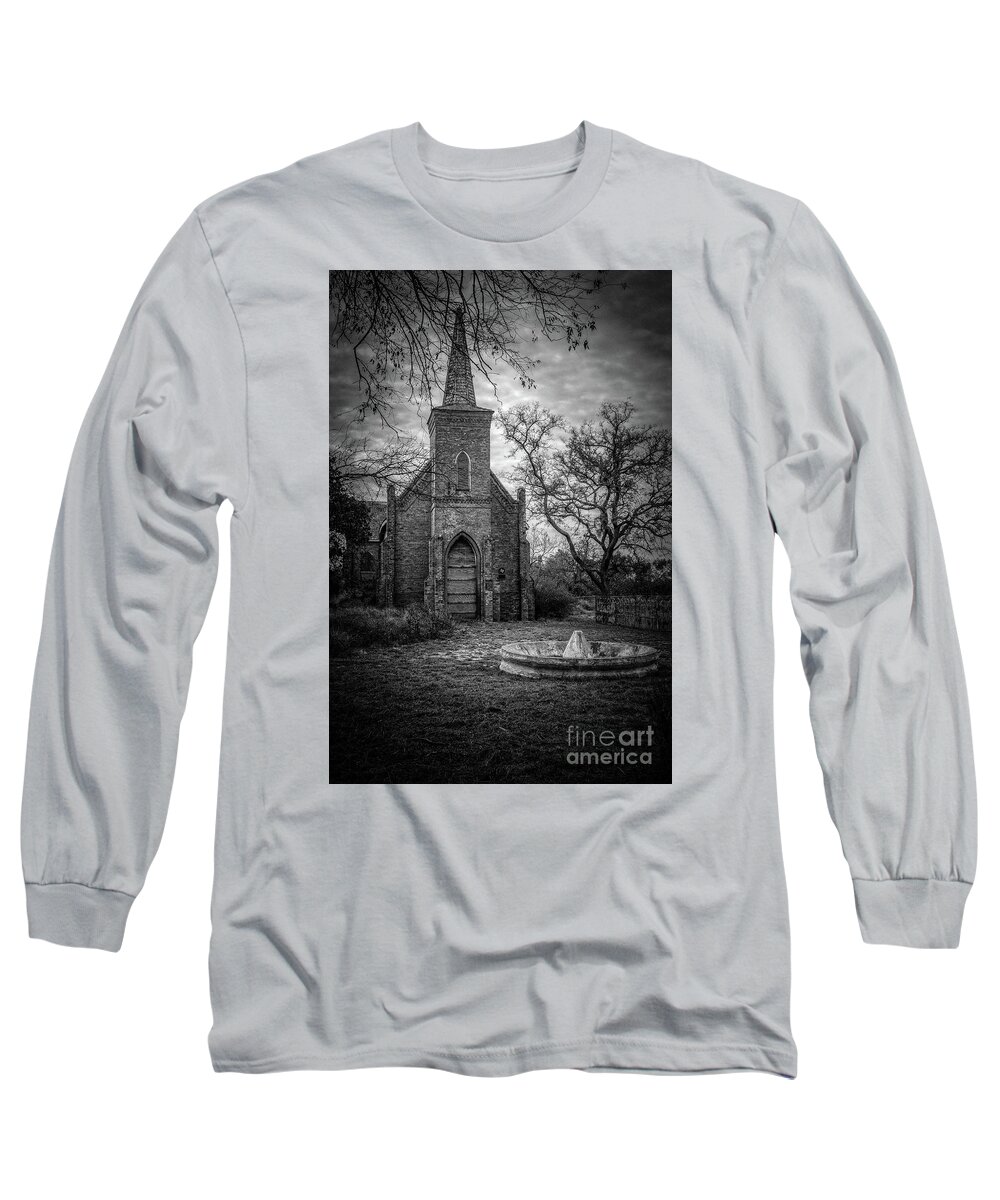 Gothic Revival Church Long Sleeve T-Shirt featuring the photograph Gothic Revival Church #2 by Imagery by Charly