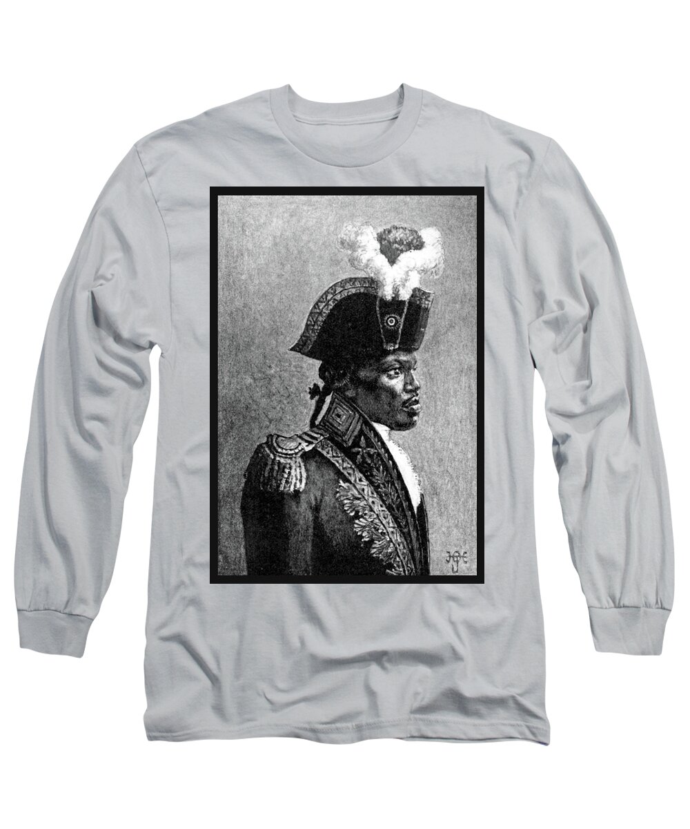 1795 Long Sleeve T-Shirt featuring the photograph Toussaint Louverture, Haitian General #3 by Science Source