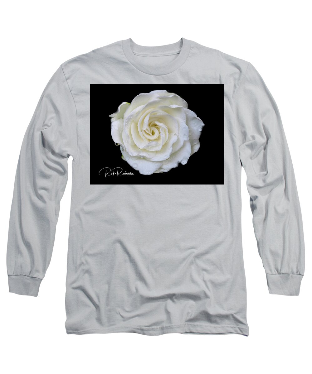 Flower Long Sleeve T-Shirt featuring the photograph After the rain by Rick Redman