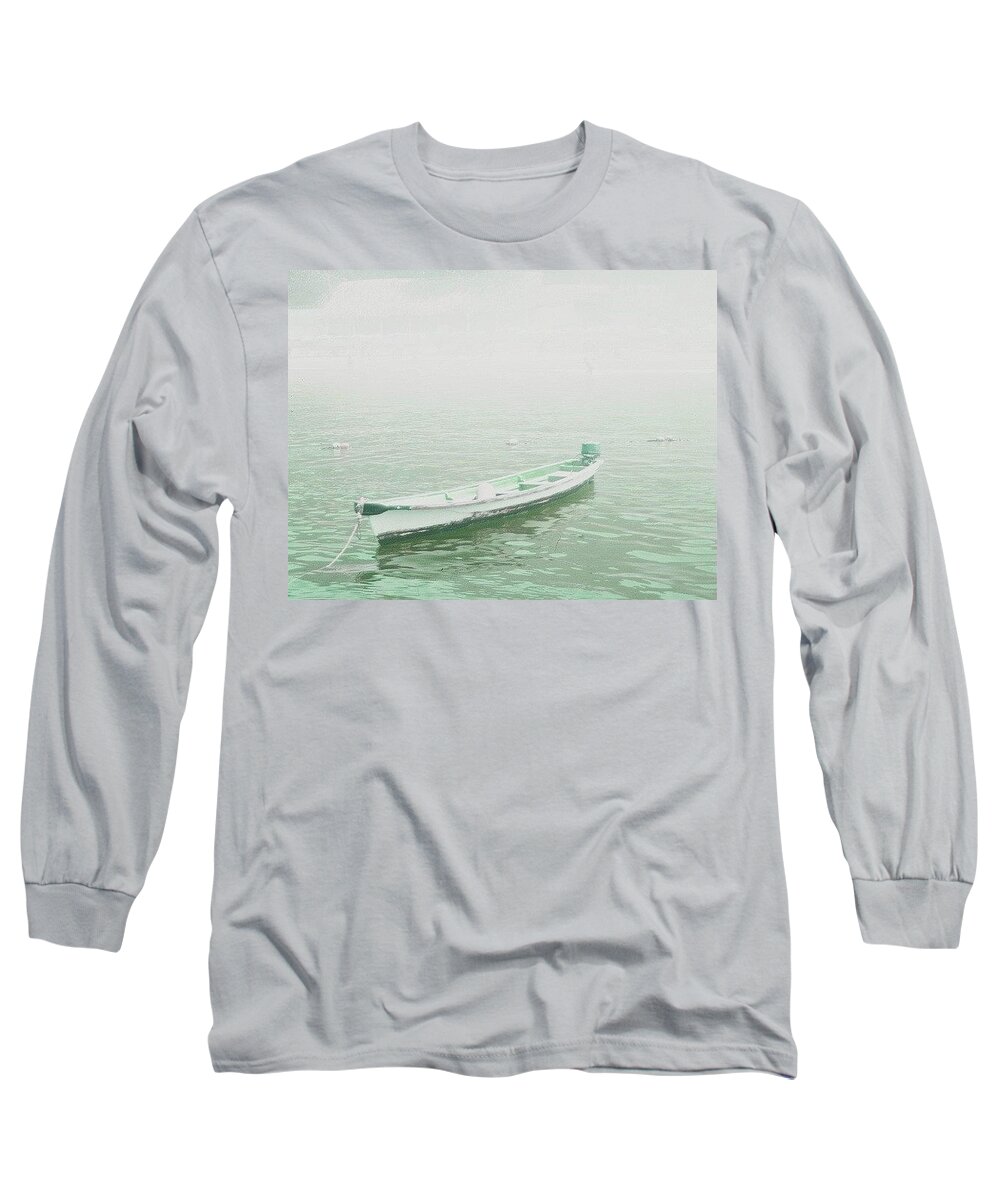 Panga Long Sleeve T-Shirt featuring the photograph Panga in the mist by Fred Bailey