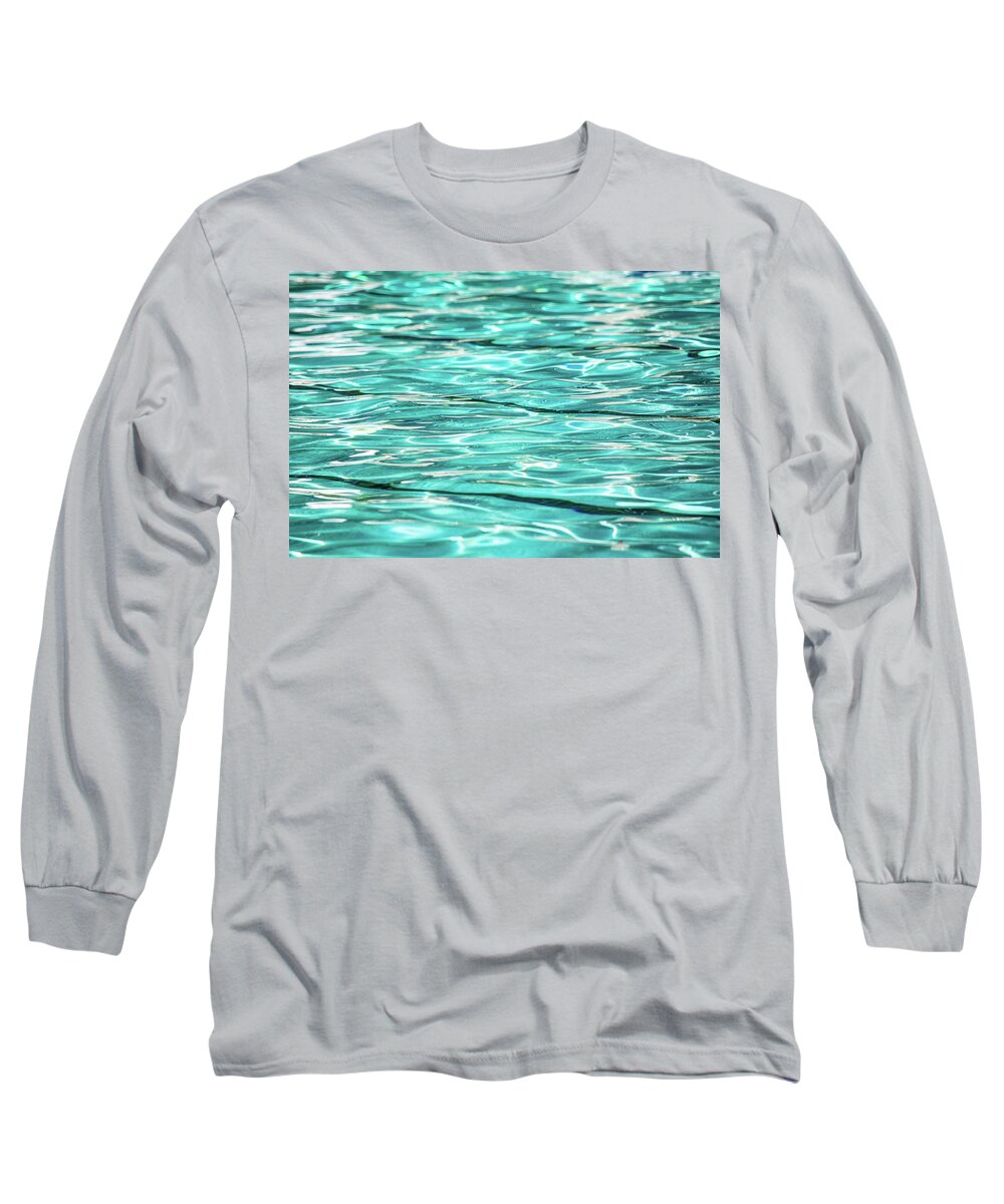 Pool Long Sleeve T-Shirt featuring the photograph Pool by Mary Ann Artz