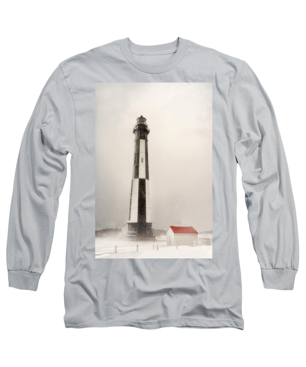 Cape Henry Long Sleeve T-Shirt featuring the photograph Snowbound by Russell Pugh