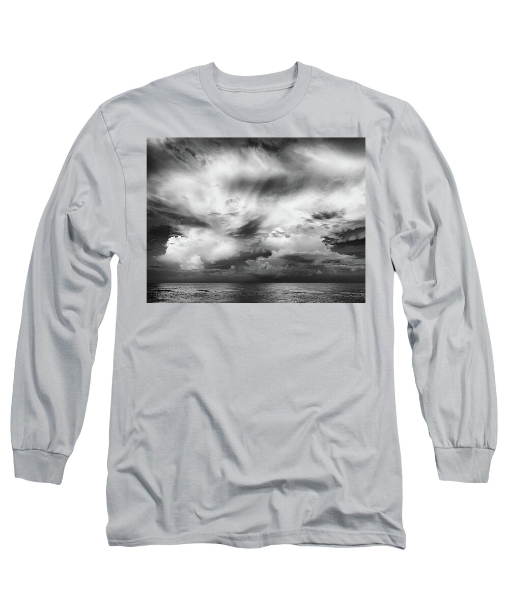 Clouds Long Sleeve T-Shirt featuring the photograph Stormy 2 by David Pratt