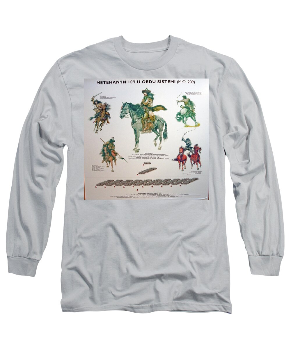 Strategy Long Sleeve T-Shirt featuring the photograph The Ten system of Metehan by Steve Estvanik