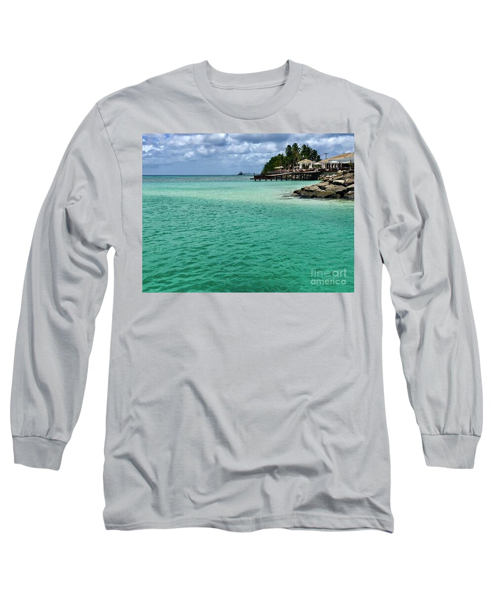  Long Sleeve T-Shirt featuring the photograph Beach by Dennis Richardson