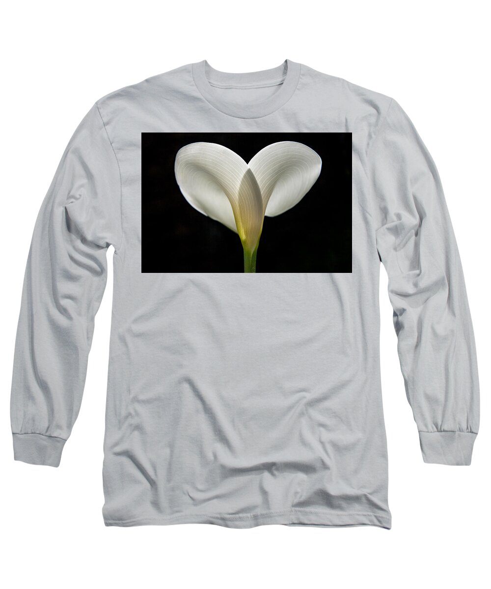 Calla Lily Long Sleeve T-Shirt featuring the photograph Calla Lily by Donald Kinney