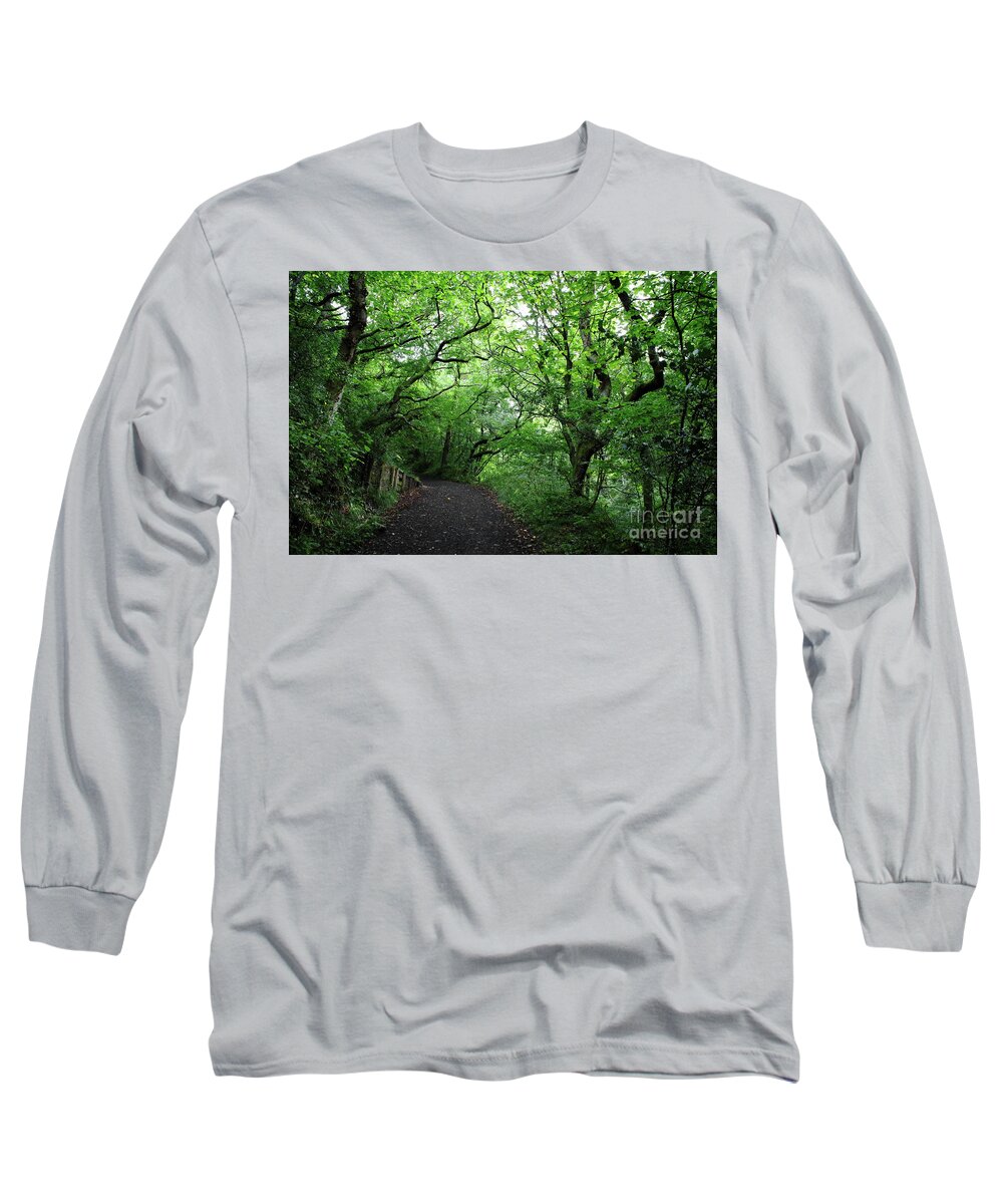 Old Growth Long Sleeve T-Shirt featuring the photograph Enchanted Forest - Study V by Doc Braham