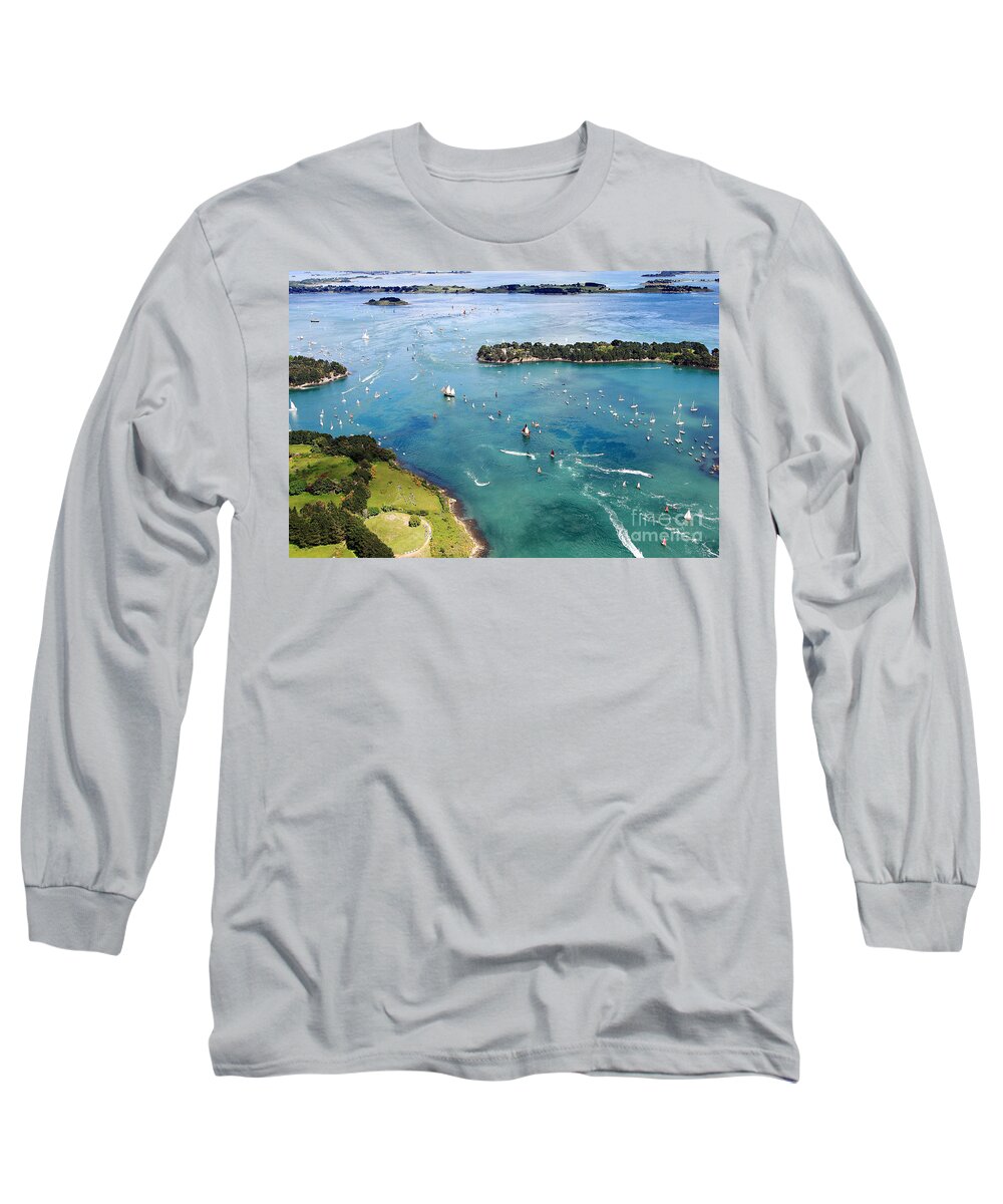 Gulf Long Sleeve T-Shirt featuring the photograph Beautiful maritime day by Frederic Bourrigaud