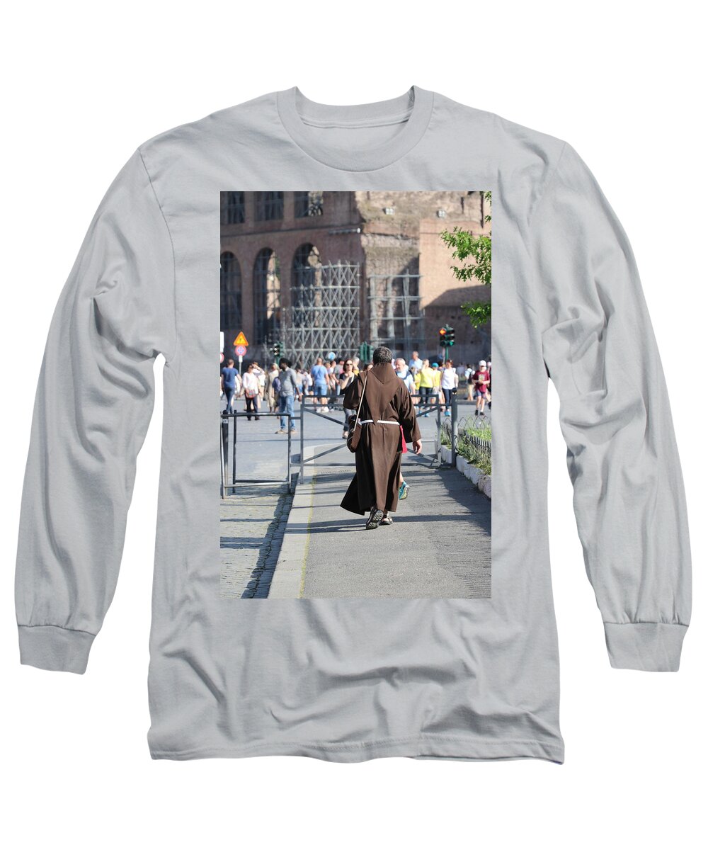 Rome Long Sleeve T-Shirt featuring the photograph Roaming Rome by Jim Albritton