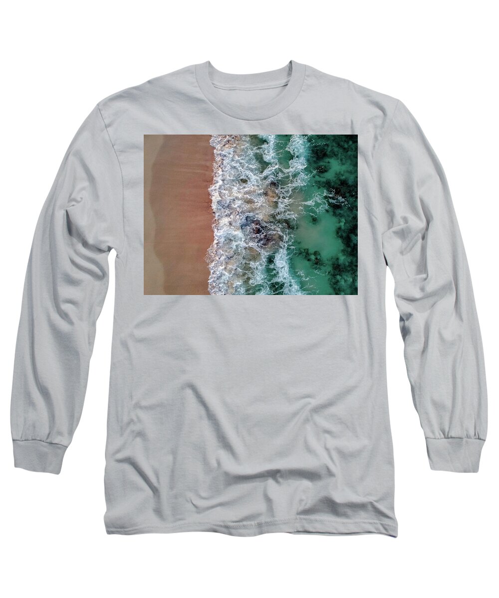 Hawaii Long Sleeve T-Shirt featuring the photograph The Divide by Christopher Johnson