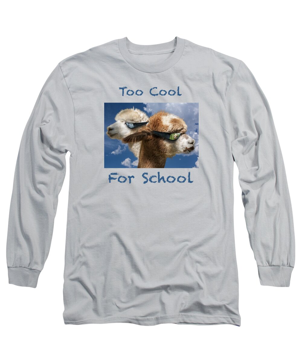 School Long Sleeve T-Shirt featuring the photograph Too Cool For School by George Robinson
