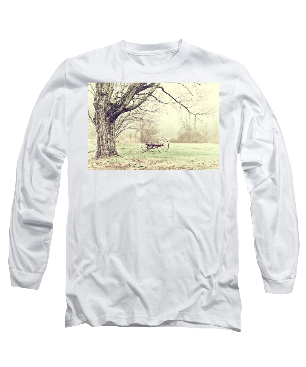 Country Long Sleeve T-Shirt featuring the photograph Yesterday #2 by Karol Livote