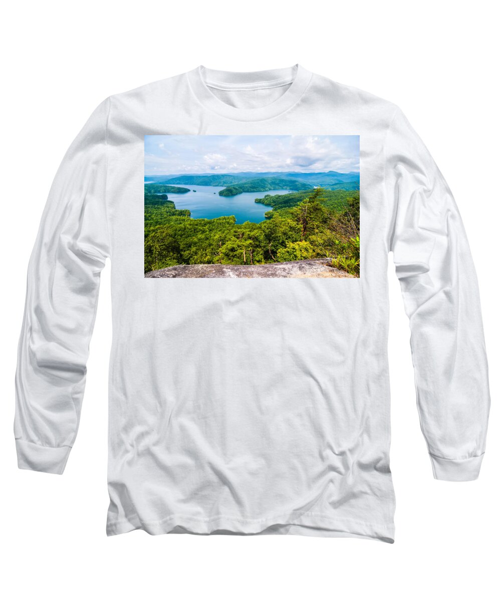 Appalachia Long Sleeve T-Shirt featuring the photograph Scenery Around Lake Jocasse Gorge #10 by Alex Grichenko